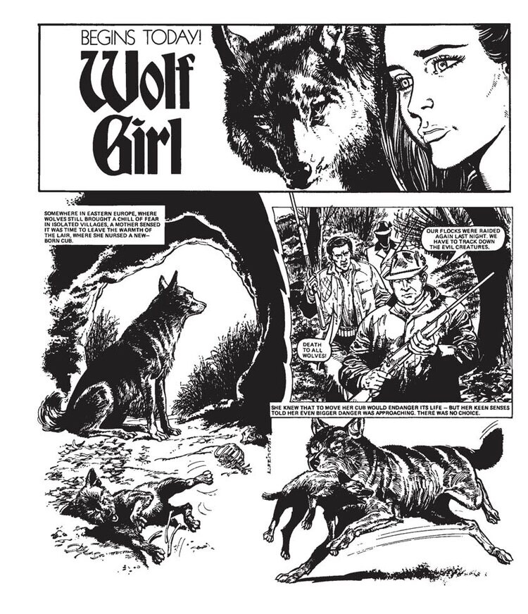 Misty: The Wolf Girl, collected in Misty Volume 3: Wolf Girl & Other Stories