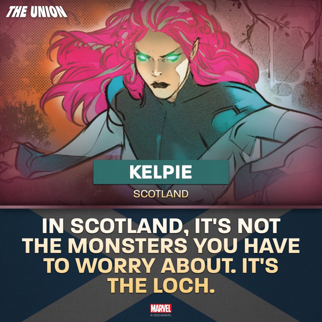 Marvel Comics - The Union - Kelpie