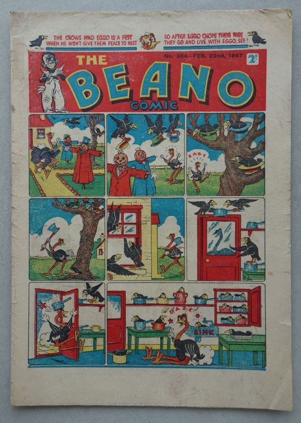 The Beano 304, cover dated 22nd February 1947