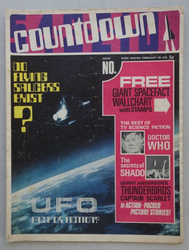 Countdown Issue 1, cover dated 20th February 1971