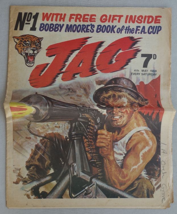 JAG No. 1, cover dated 4th May 1968