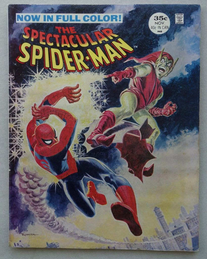 The Spectacular Spider-Man comic #2 - November 1968 - published by Marvel US