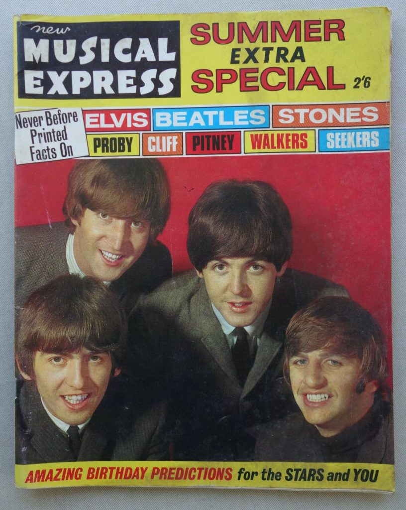New Musical Express Summer Extra Special featuring The Beatles (1960s)