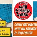 Paisley Central Library - Comic Art Masterclass with Ian Kennedy and Tom Foster (2020)