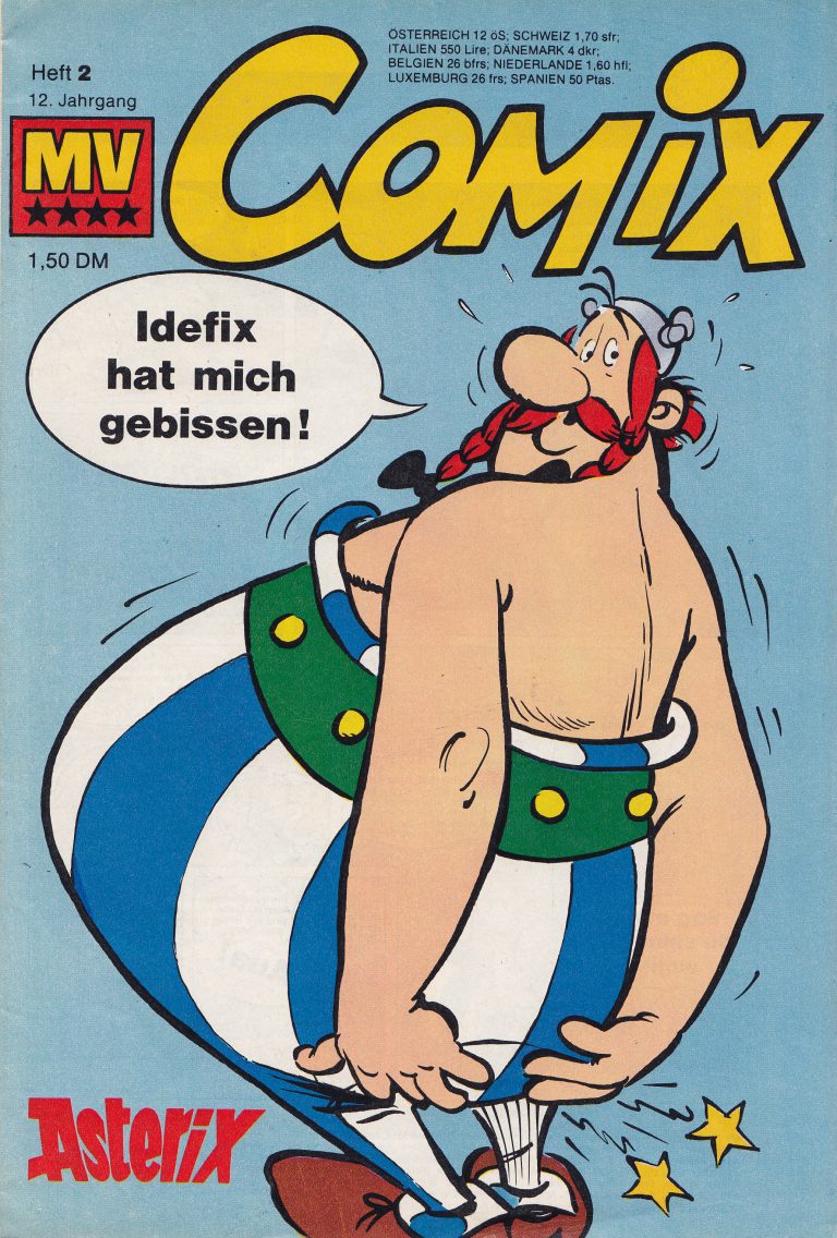 Comix #2 - Germany - cover credited to Albert Uderzo