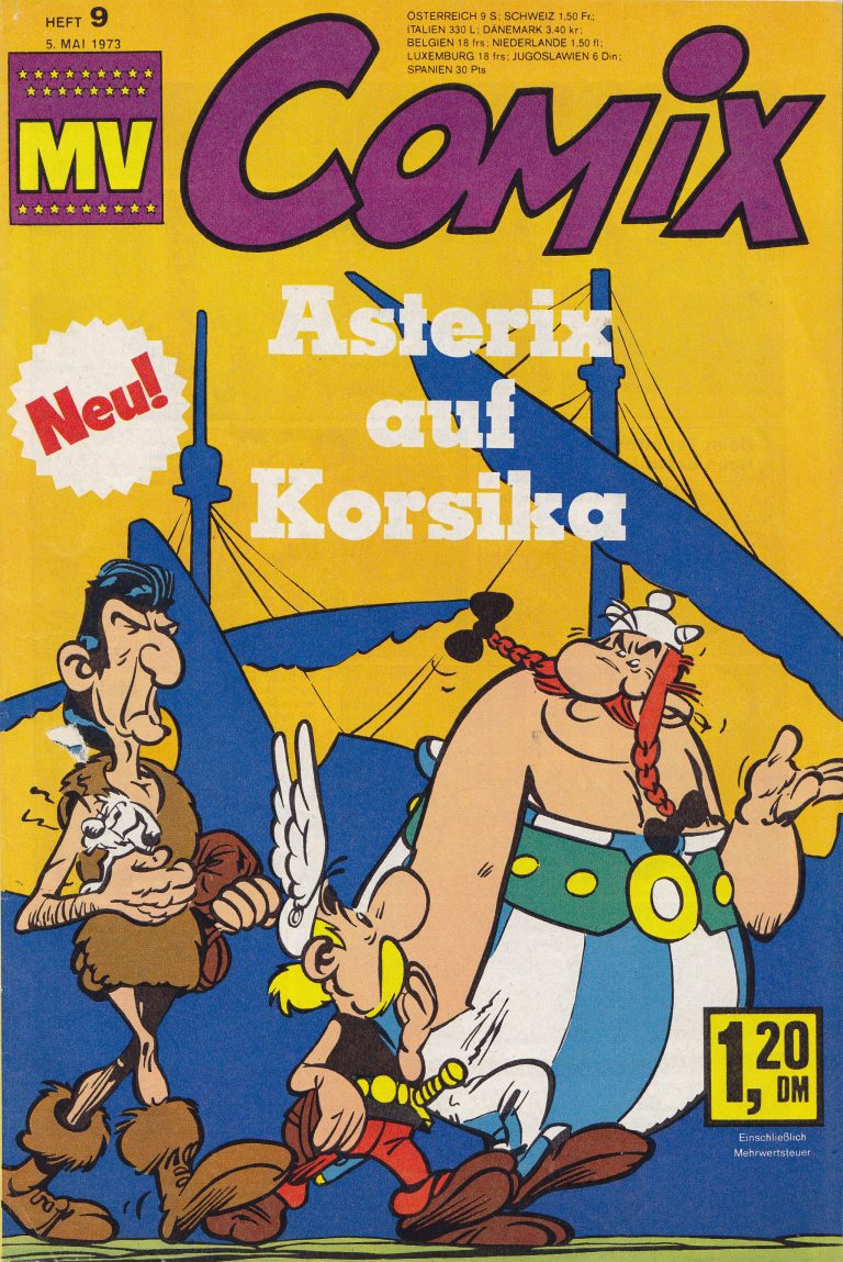 Comix #9 - Germany - cover credited to Albert Uderzo
