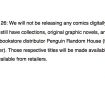 Dark Horse Comics - Comic Retailers Statement 26th March 2020 - Digital Comics