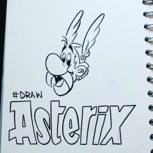 Draw Asterix by James Howard