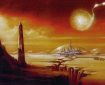 A concept sketch of Gallifrey from "The Leekley Bible"