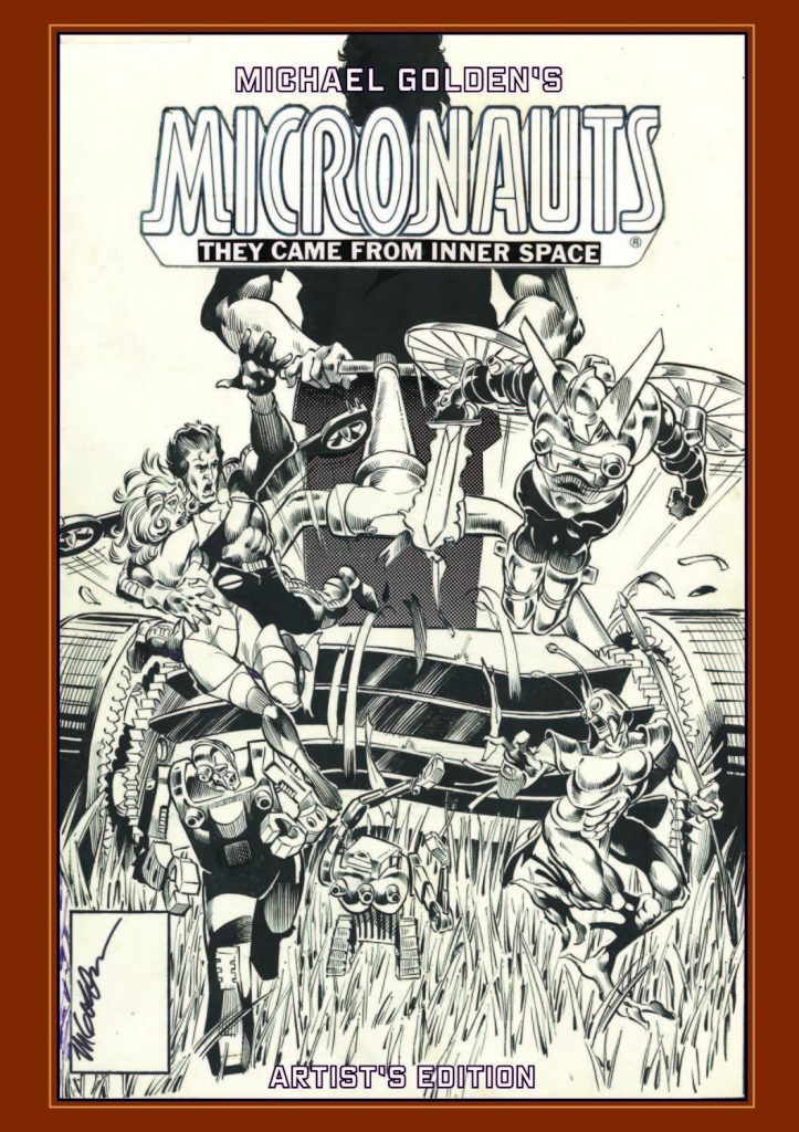 Michael Golden’s Micronauts Artist’s Edition Cover