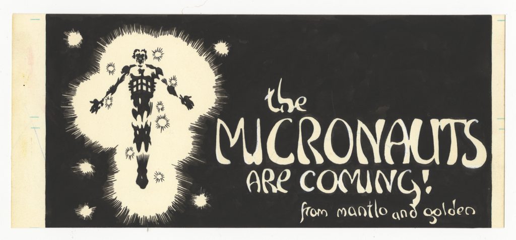 Michael Golden’s Micronauts Artist’s Edition Sample Art