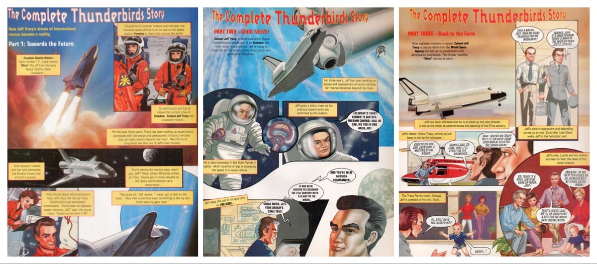 Thunderbirds - The Comic - The Complete Thunderbirds Story Montage