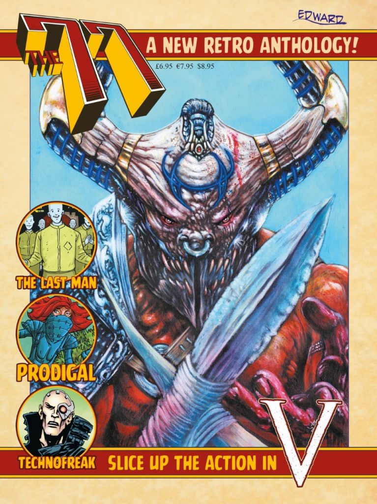 The77 #1 - Final Regular Cover by Ade Hughes