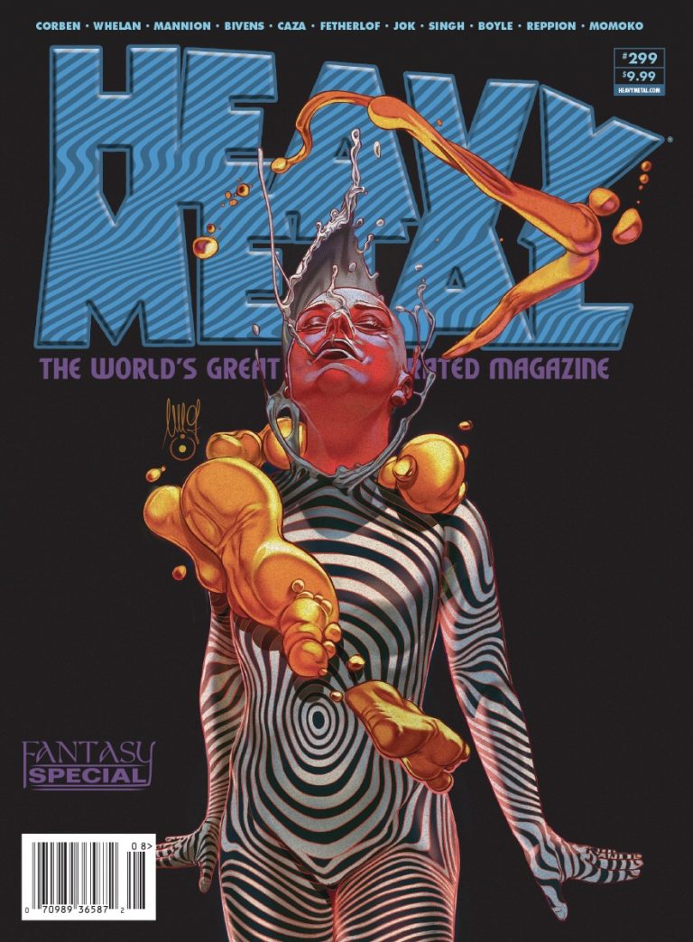 Heavy Metal Magazine 299 Cover A by Giovanni Maisto