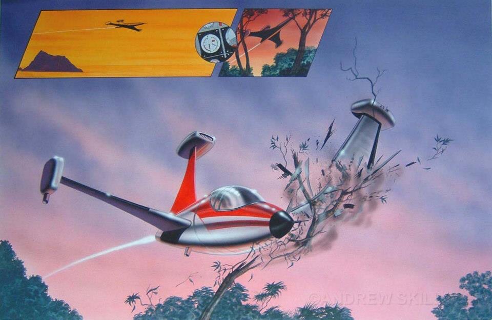 Thunderbirds Legends - Art by Andrew Skilleter