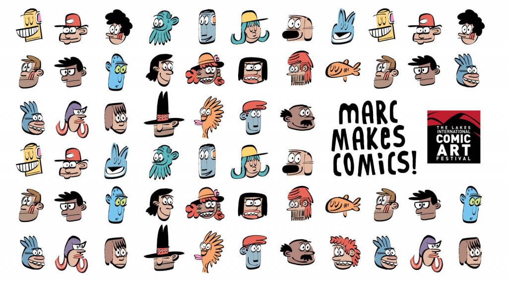 Marc Makes Comics You Tube Channel Promo