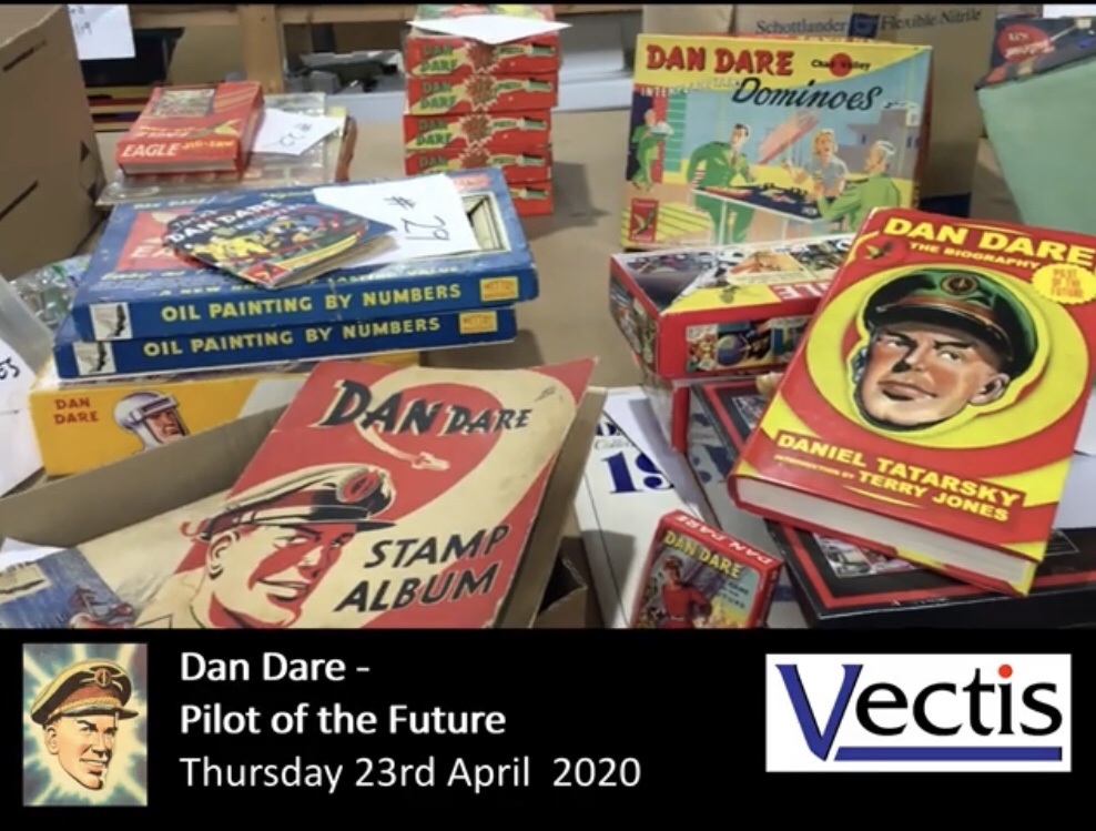 Dan Dare items in the Vectis Chris Freeman Meccano & Vintage Toy Collection Auction