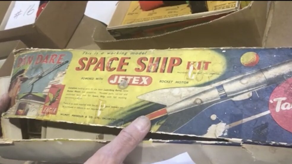 Dan Dare Jetex Spaceship Kit
