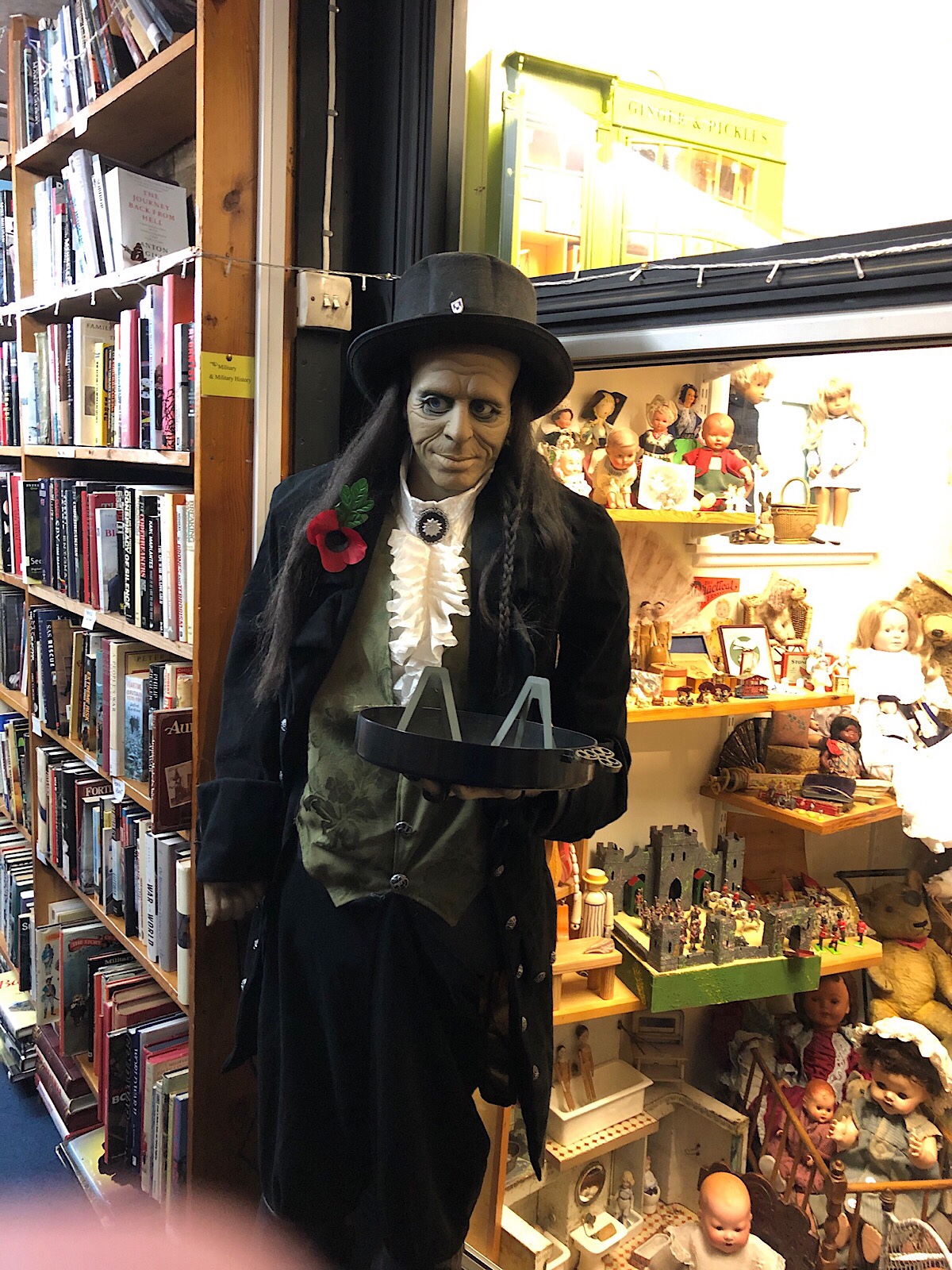 Strange and wonderful things await in The Petersfield Bookshop. Visit it when things improve, for now visit their web site