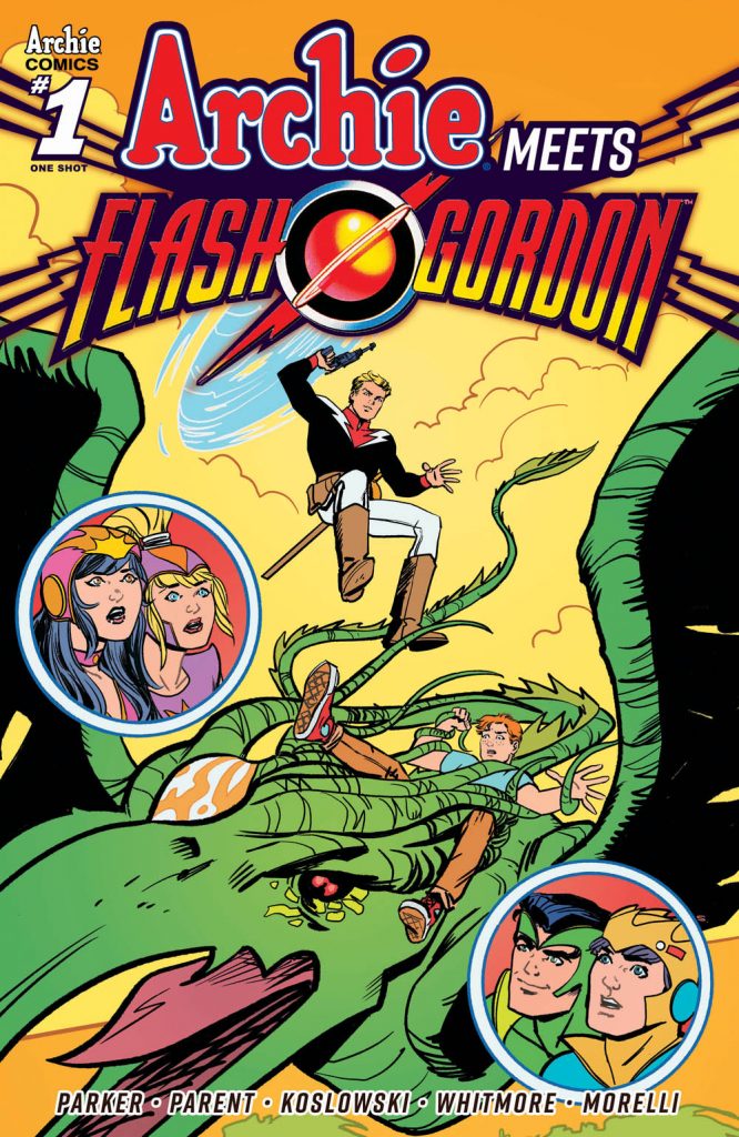 Archie Meets Flash Gordon - Variant Cover by Sandy Jarrell (2020)