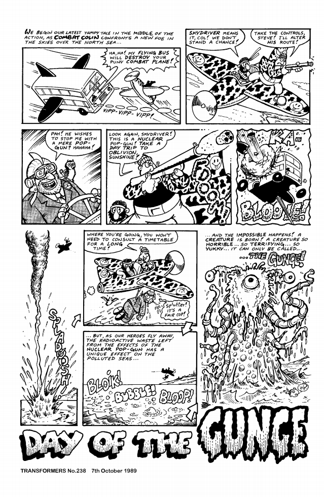 Barmy Comix No. 1 by Lew Stringer - Combat Colin