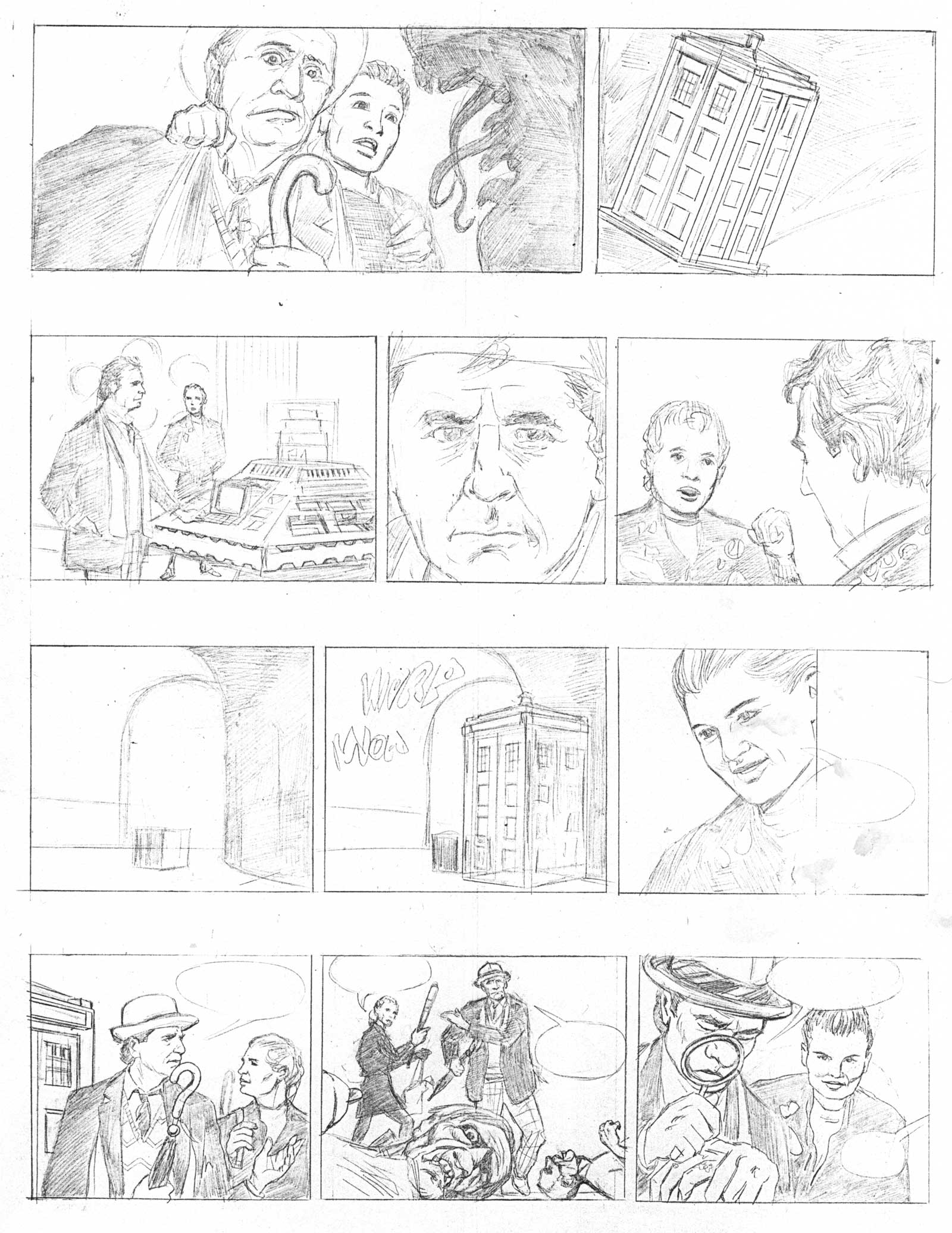 Doctor Who - Terror from the Deep - Roughs