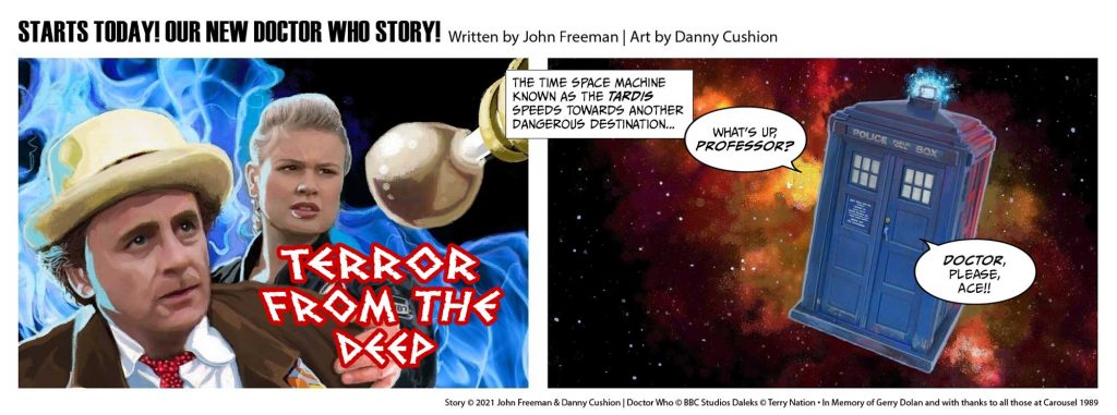 Doctor Who - Terror From the Deep by John Freeman and Danny Cushion - Episode 1