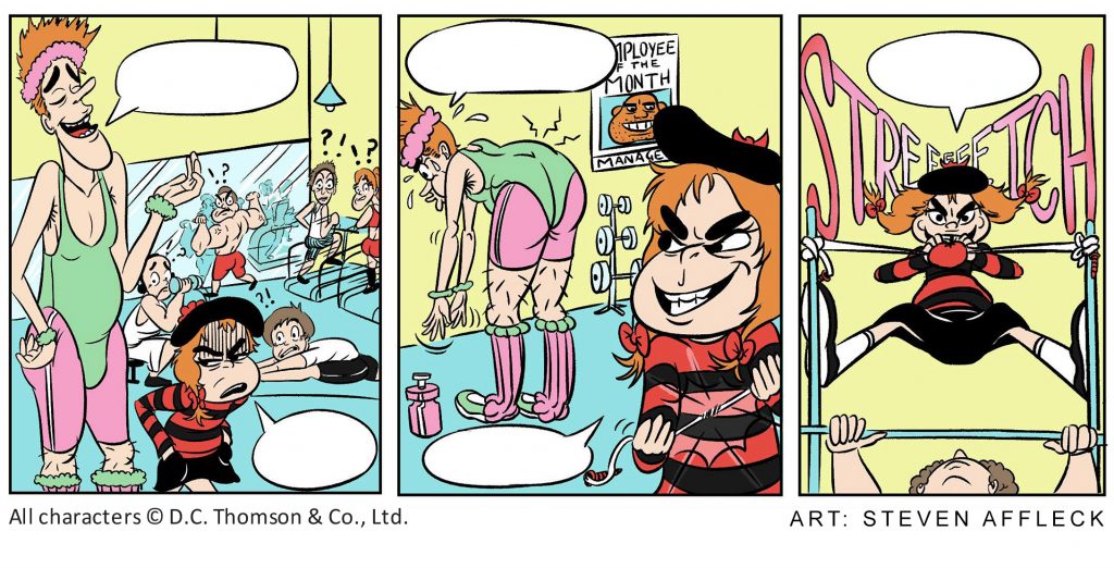 Dundee Comics Masters - Beano art by Steven Affleck