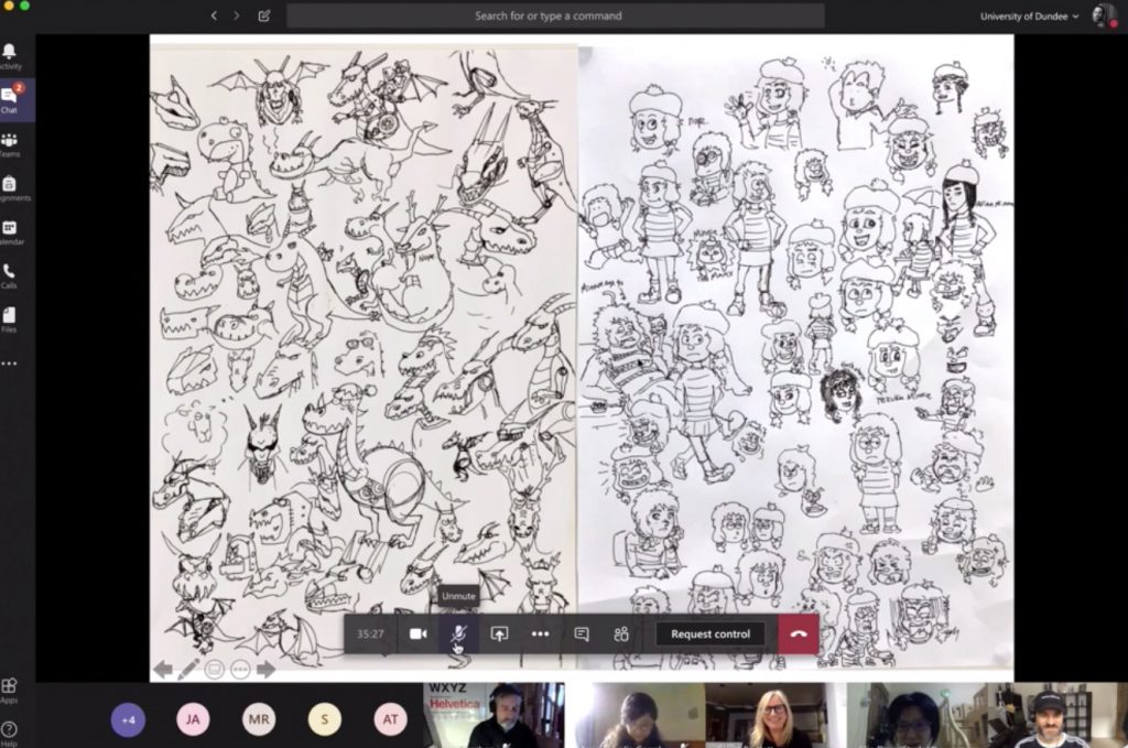 Dundee Comics Masters - Beano 2020 Online Crit with Beano Staff and Clio Ding