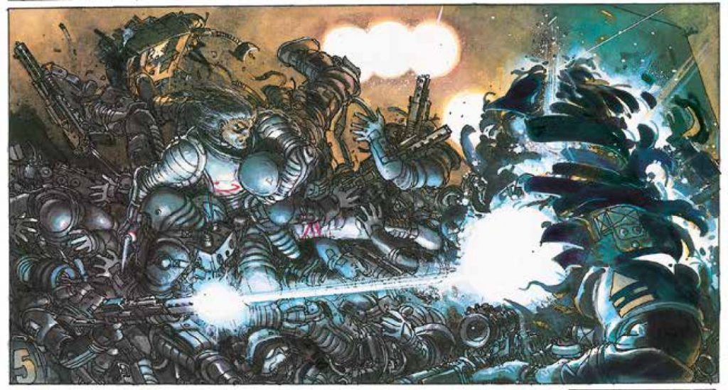 Art from The Metabarons, from the legendary duo of Alejandro Jodorowsky and artist Juan Gimenez