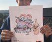 Lakes International Comic Art Festival - Colouring Sheets 2020