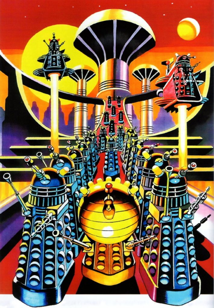 The Daleks - art by Ron Turner