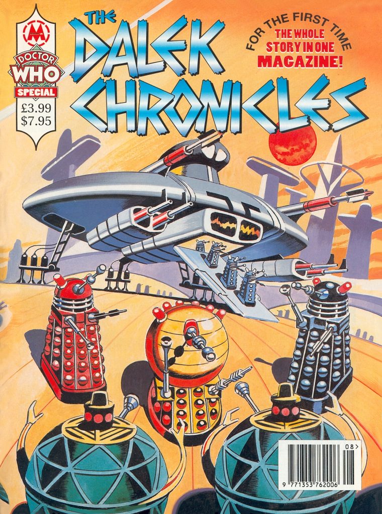 The cover of The Dalek Chronicles published by Marvel UK in 1994