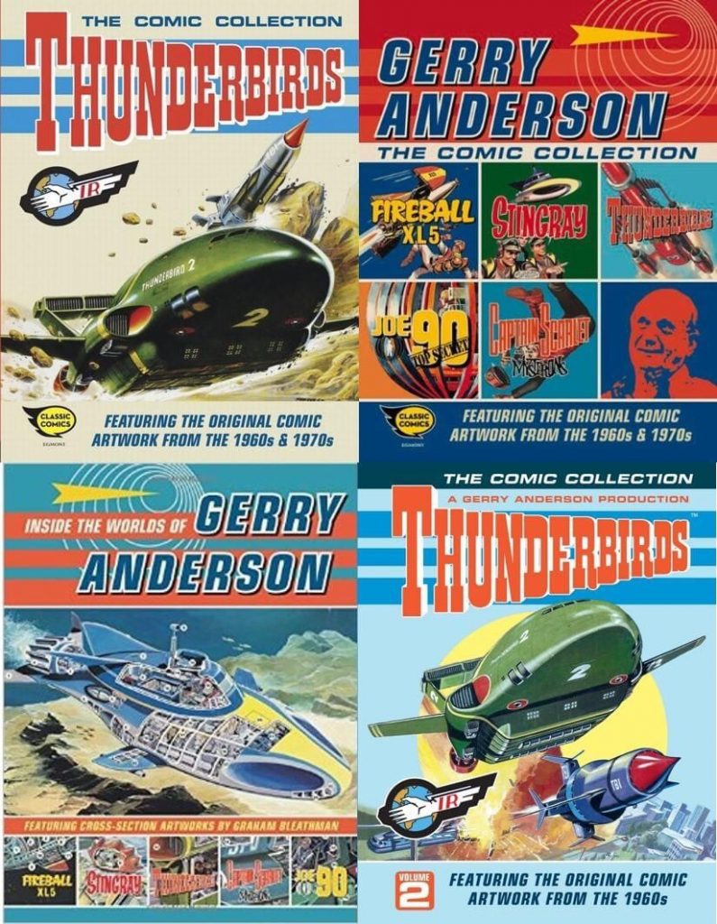 Gerry Anderson Fleetway Comics including Thunderbirds