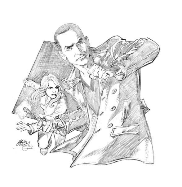 The Ninth Doctor by Mike Collins