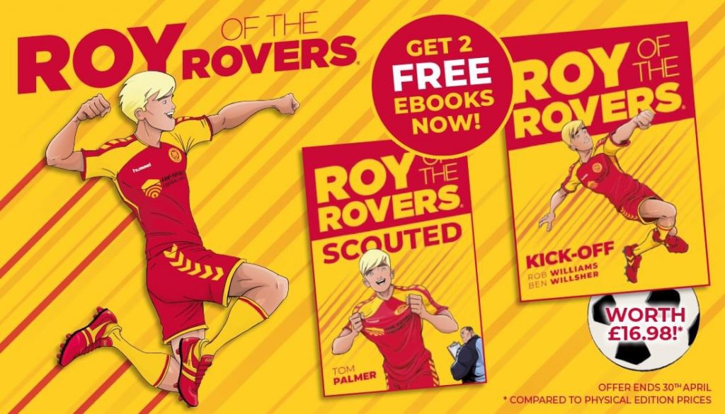 Roy of the Rovers - April 2020 Book Promotion