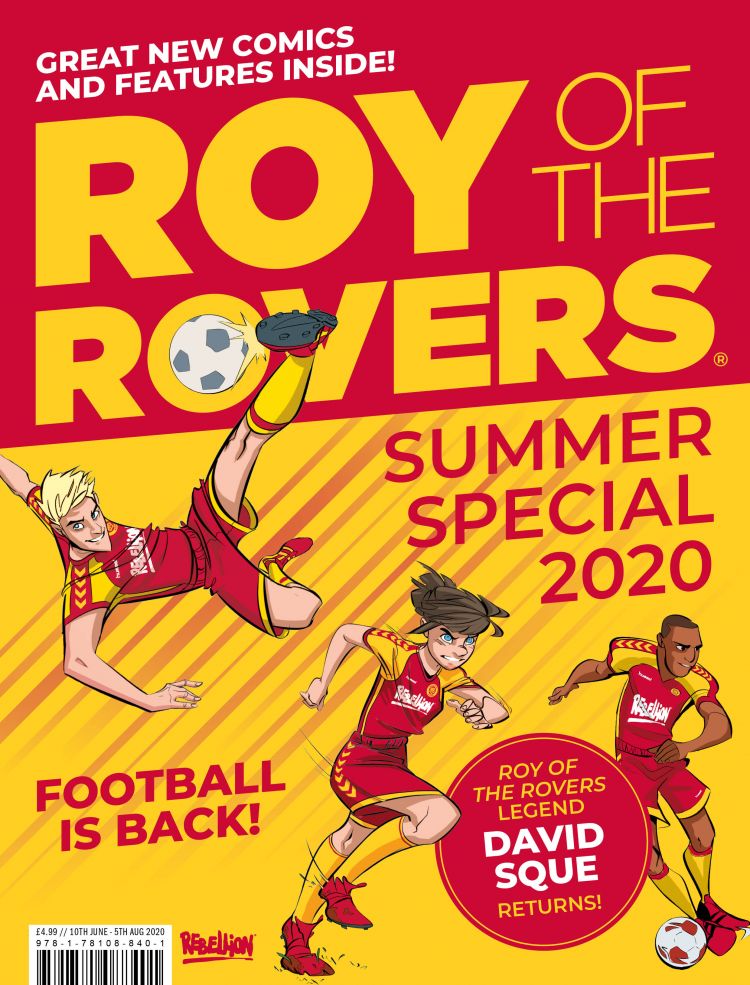 2020 Roy of the Rovers Summer Special Cover