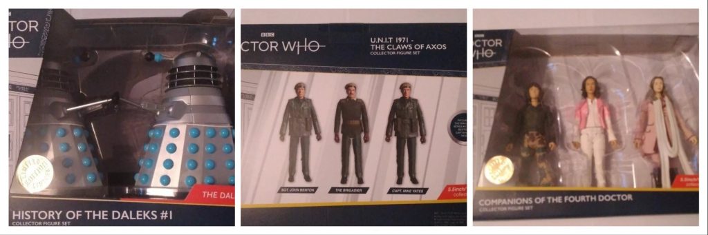 Doctor Who 5” Character Options figures 2020 montage