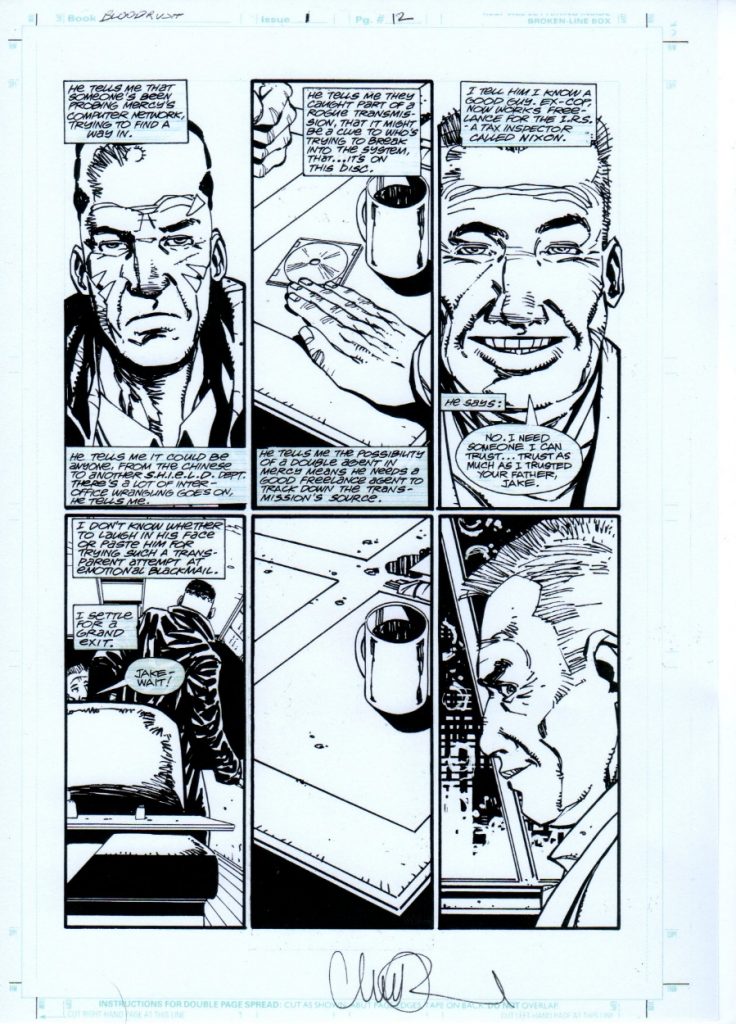 Marvel UK - Bloodrush #1 Page 12