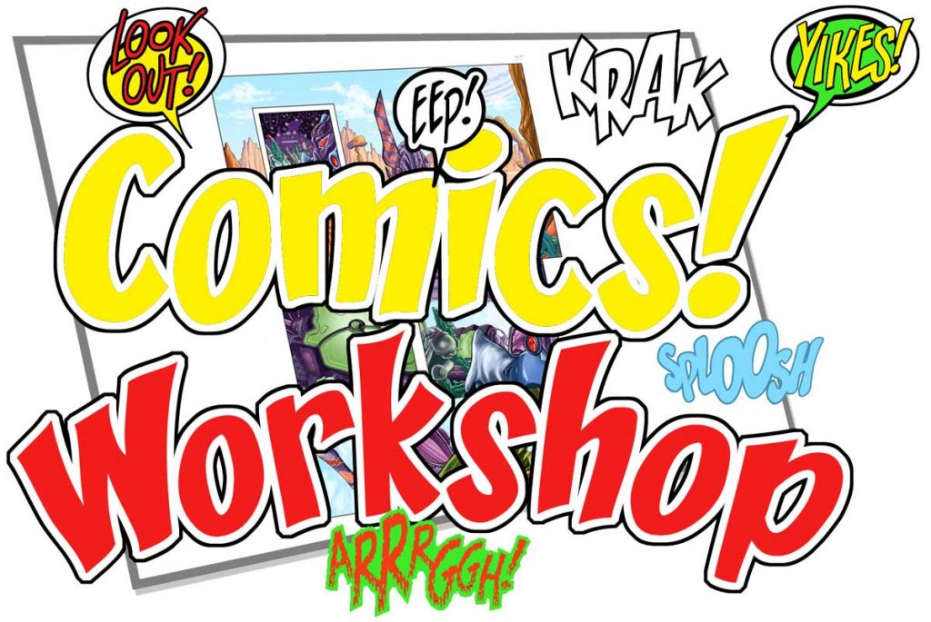 Tim Perkins Creating Comics Workshop Logo