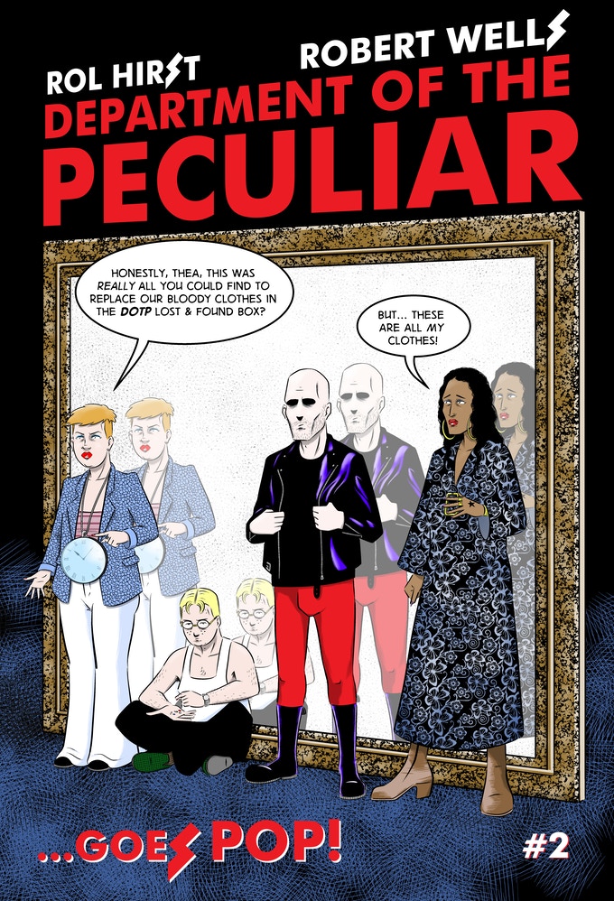 Department of the Peculiar Goes POP! #2 - Cover