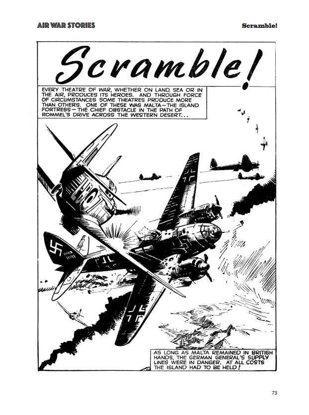 Fleetway Picture Library Classics - Air War Stories - Scramble