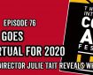 Lakes International Comic Art Festival Podcast Episode 76 - Julie Tait