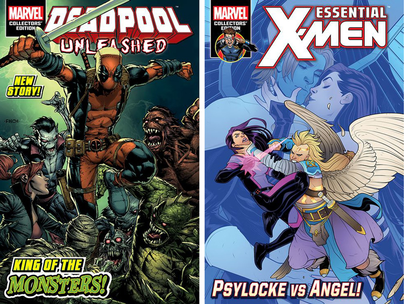 Deadpool Unleashed (Volume 2 #12) and Essential X-Men (#26)