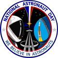 National Astronaut Day Logo