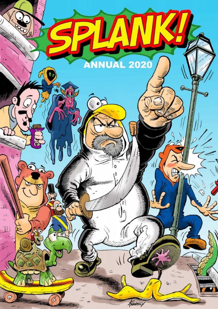 Splank! Annual 2020 - Cover by John Farrelly