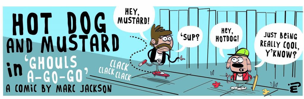 Splank! 2020 Annual - Hot Dog and Mustard by Marc Jackson