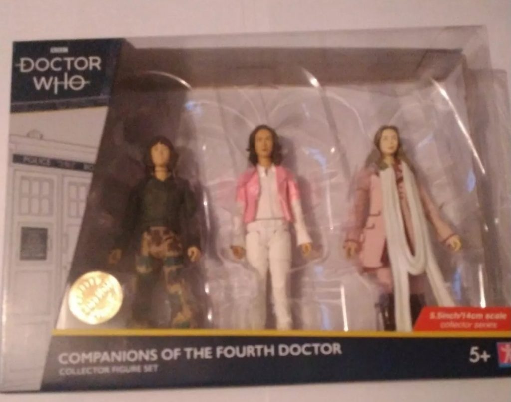 Doctor Who 5” Character Options Companions of the Fourth Doctor figures