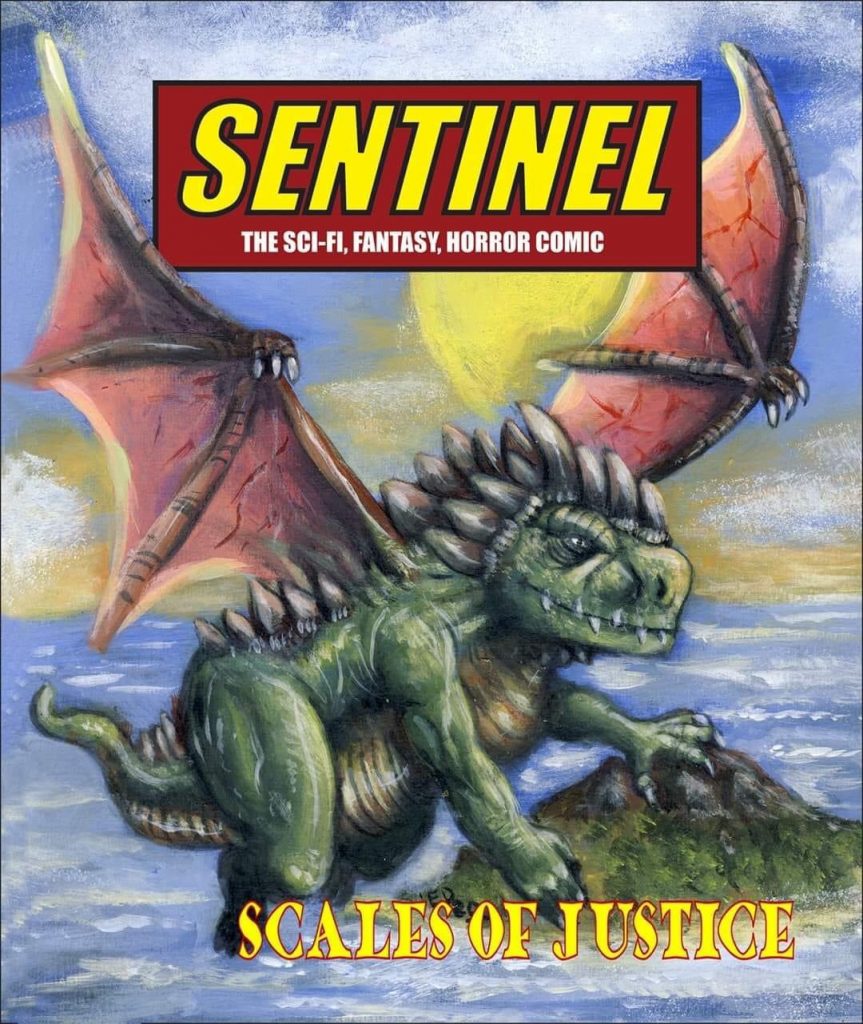 Sentinel: Scales of Justice Cover by Ed Doyle