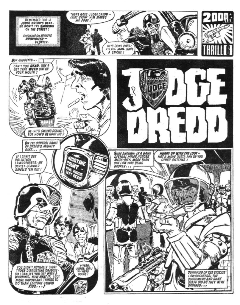 2000AD Prog 23 - Judge Dredd